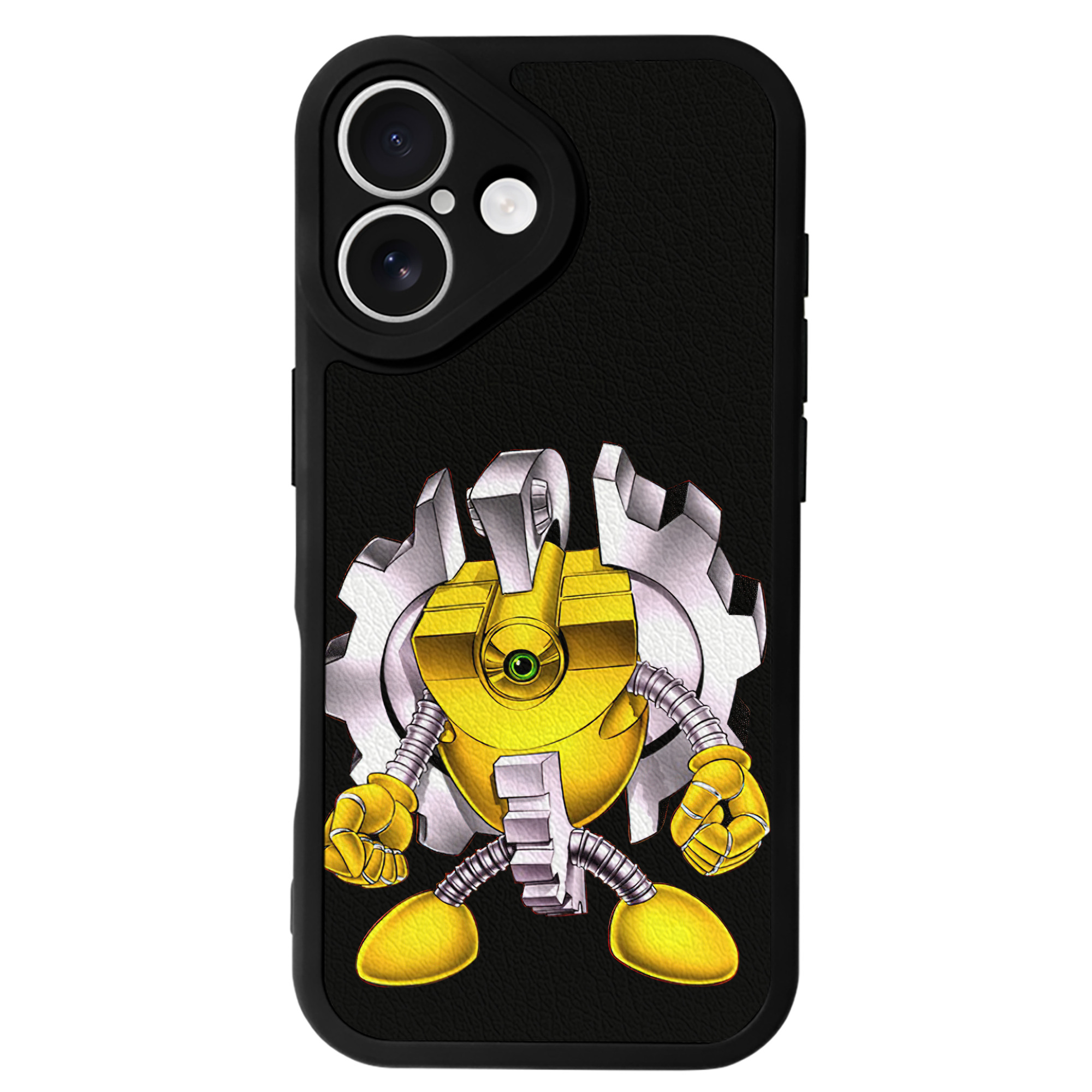 遊☆戯☆王 Yu-Gi-Oh! 【iPhone 16シリーズ対応】シリコンスマホケース（レザー調） 材質：シリコン